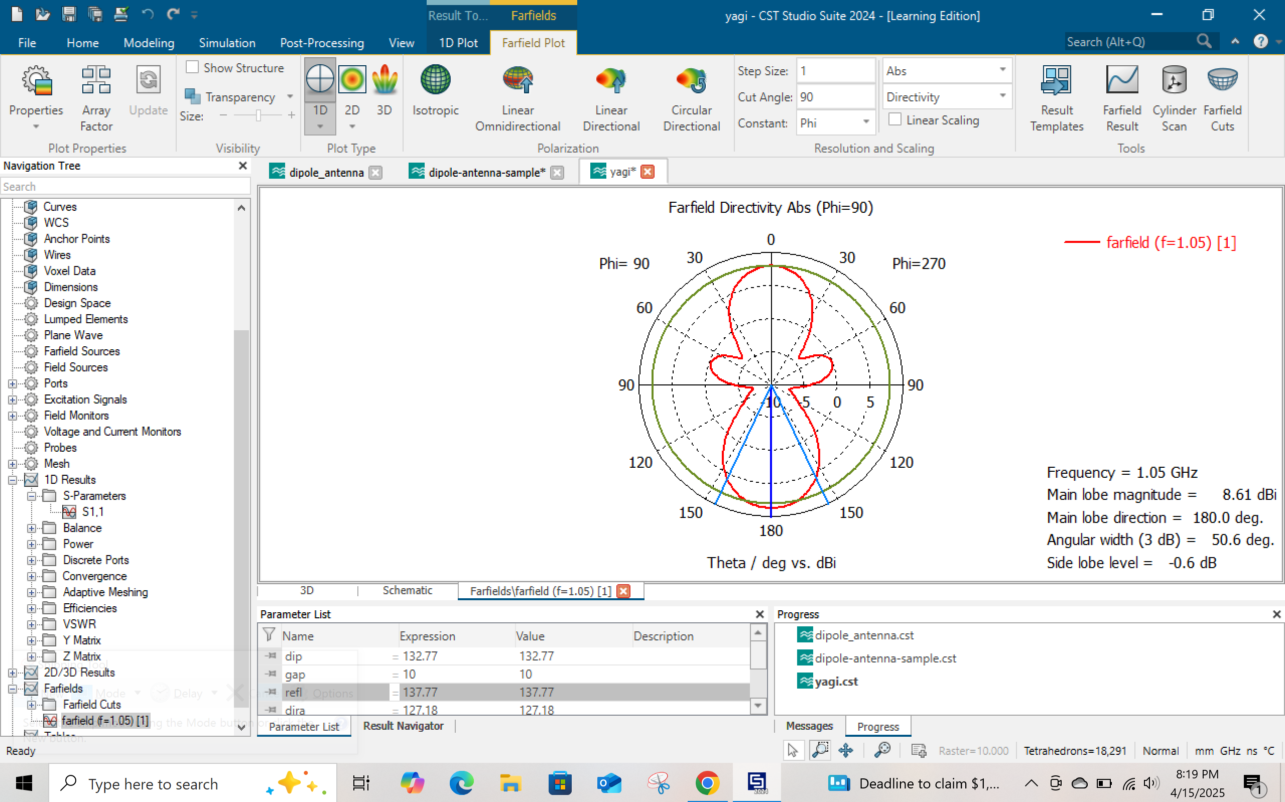 2-D Radiation Graph